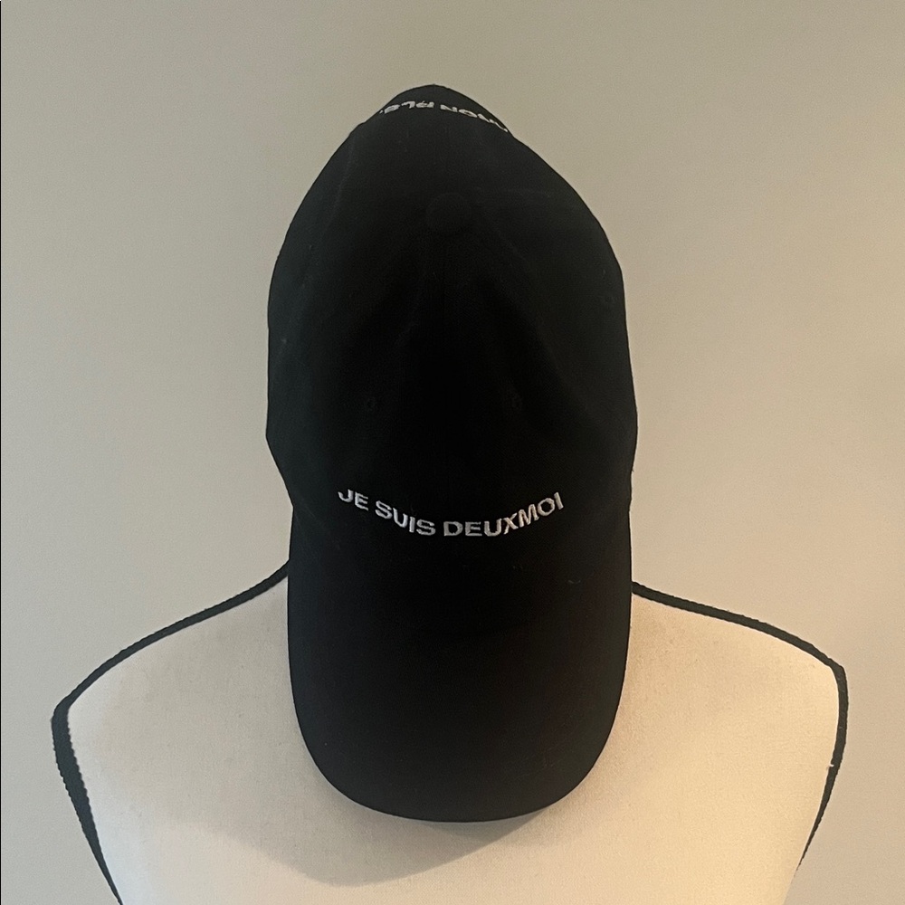 Black Deuxmoi Baseball Cap